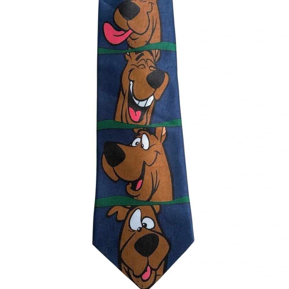 EUC Lot of 5 Character Ties Pooh Mickey Scooby Woody Tigger